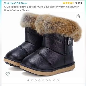 Toddler warm/snow boots